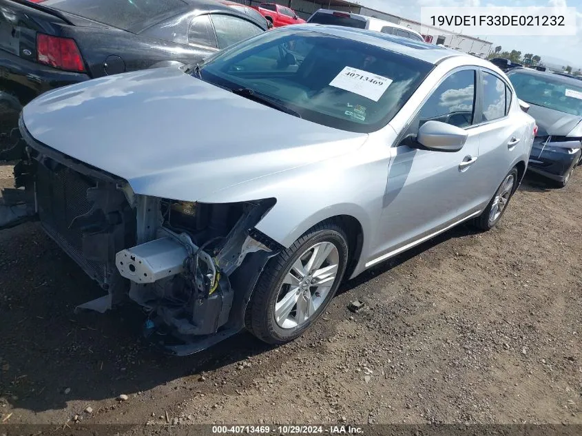 19VDE1F33DE021232 2013 Acura Ilx 2.0L