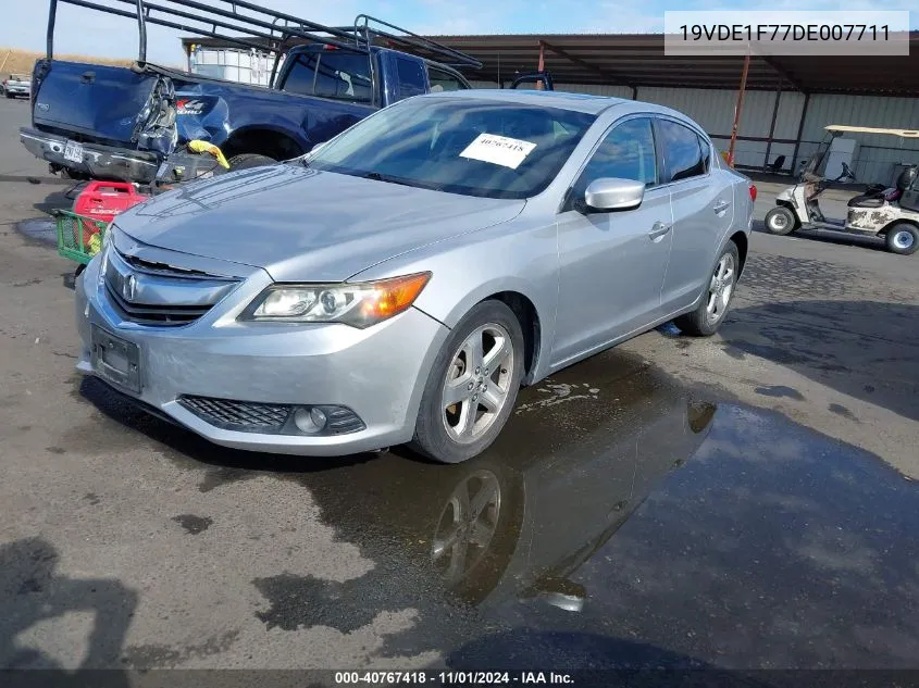 2013 Acura Ilx 2.0L VIN: 19VDE1F77DE007711 Lot: 40767418