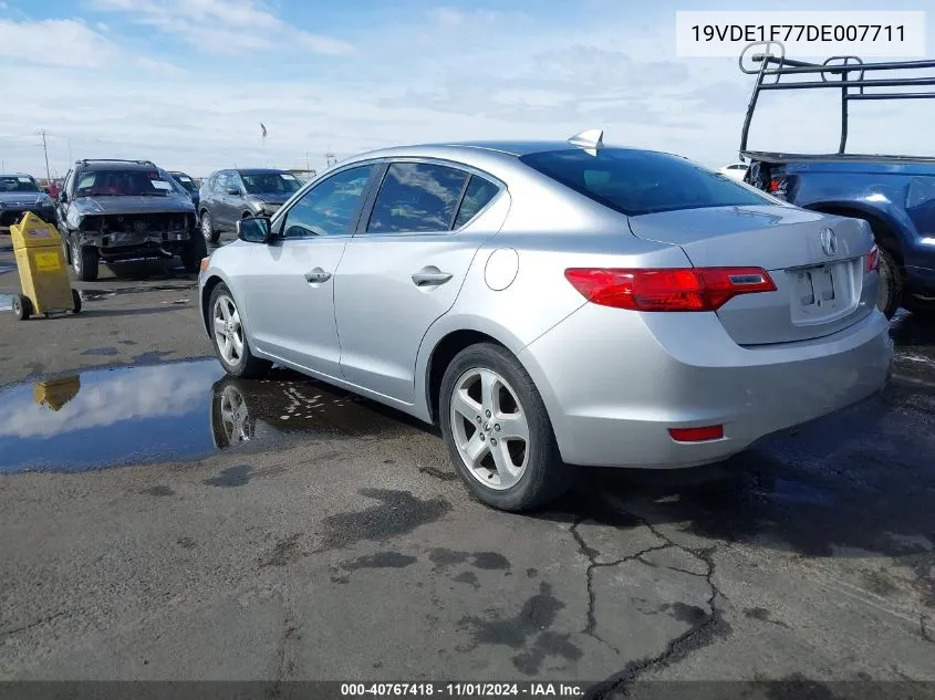 2013 Acura Ilx 2.0L VIN: 19VDE1F77DE007711 Lot: 40767418