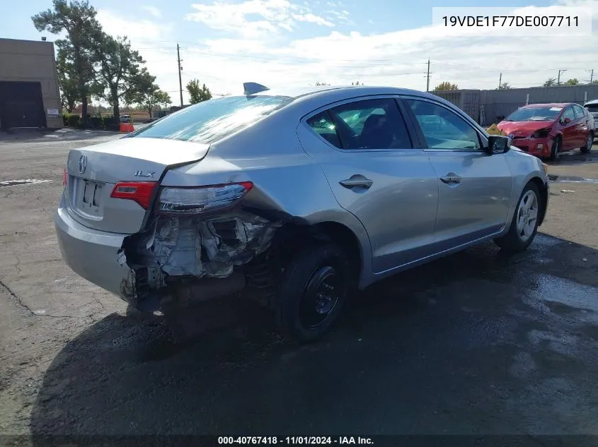 2013 Acura Ilx 2.0L VIN: 19VDE1F77DE007711 Lot: 40767418