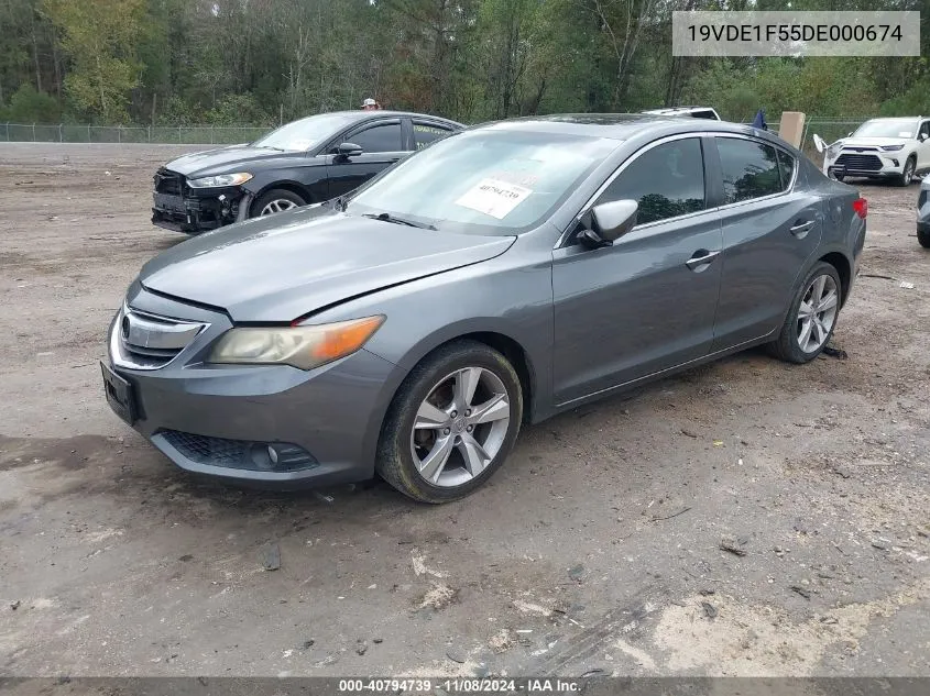 2013 Acura Ilx 2.0L VIN: 19VDE1F55DE000674 Lot: 40794739