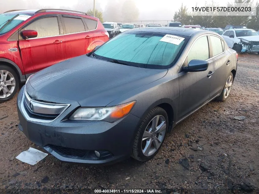 2013 Acura Ilx 2.0L VIN: 19VDE1F57DE006203 Lot: 40834911