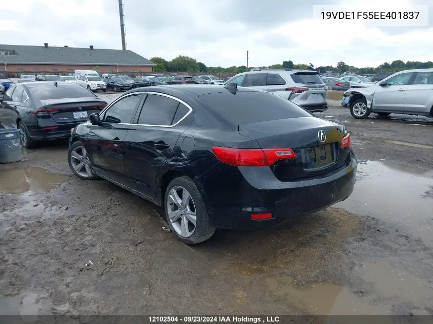 2014 Acura Ilx VIN: 19VDE1F55EE401837 Lot: 12102504