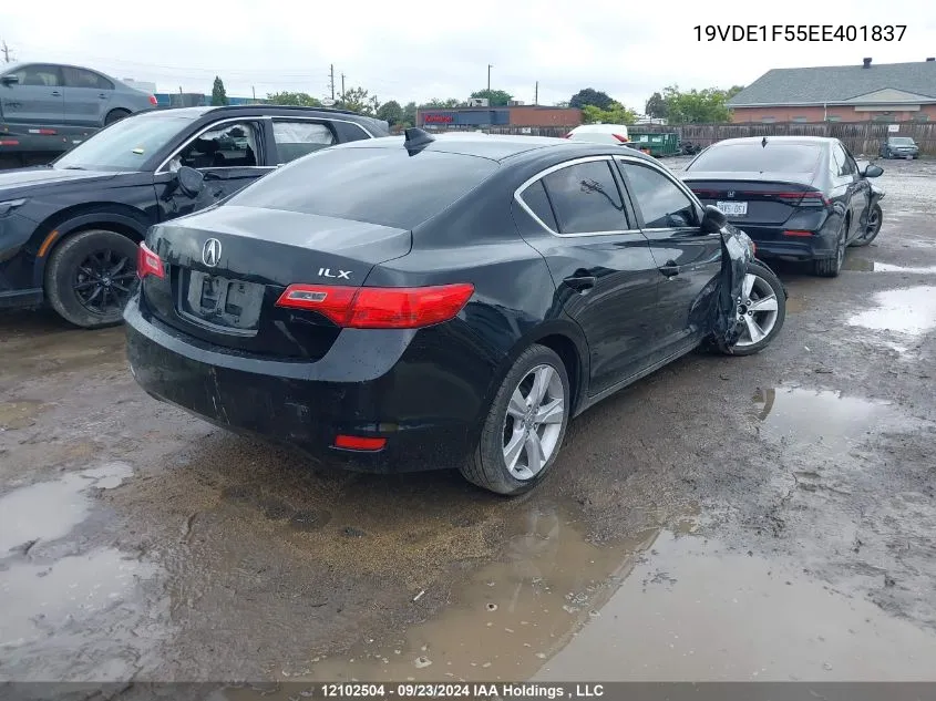 2014 Acura Ilx VIN: 19VDE1F55EE401837 Lot: 12102504