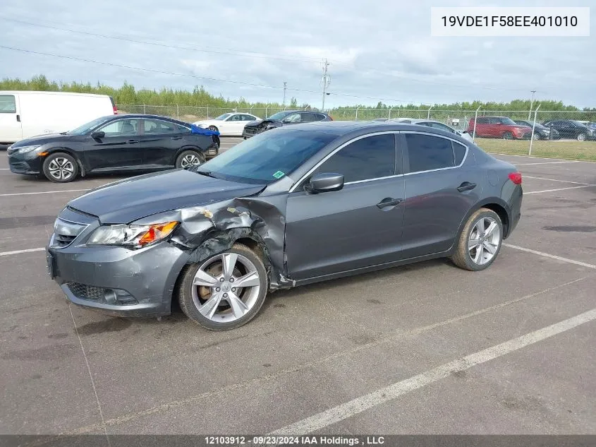 2014 Acura Ilx VIN: 19VDE1F58EE401010 Lot: 12103912