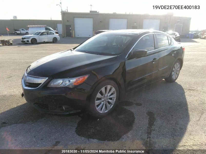 2014 Acura Ilx Dynamic VIN: 19VDE2E70EE400183 Lot: 20183030