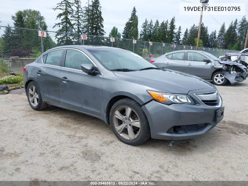 2014 Acura Ilx 2.0L VIN: 19VDE1F31EE010795 Lot: 39485613