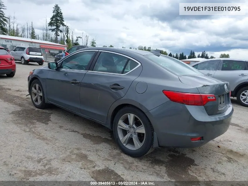 2014 Acura Ilx 2.0L VIN: 19VDE1F31EE010795 Lot: 39485613