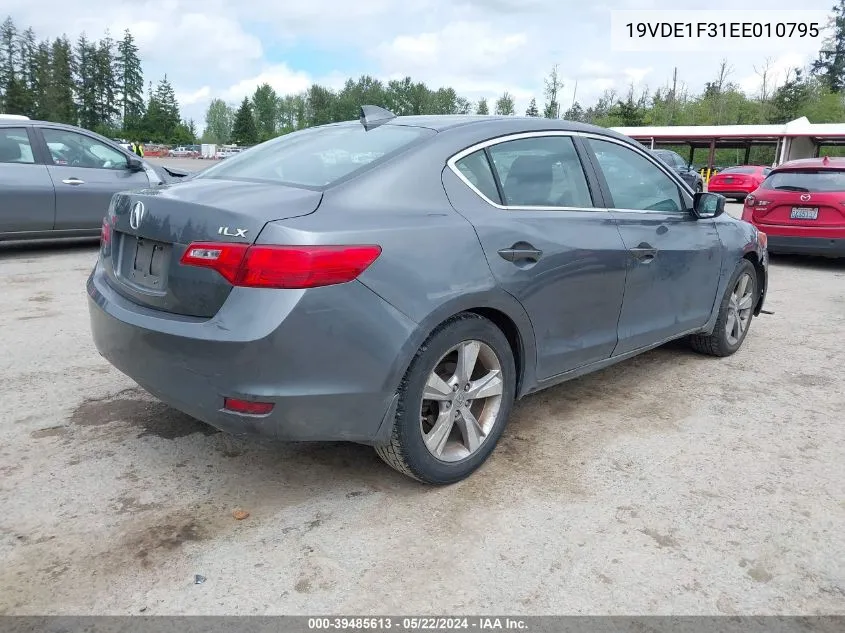 2014 Acura Ilx 2.0L VIN: 19VDE1F31EE010795 Lot: 39485613