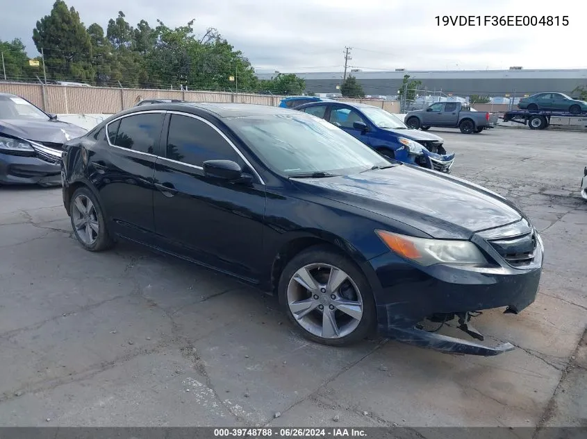 2014 Acura Ilx 2.0L VIN: 19VDE1F36EE004815 Lot: 39748788