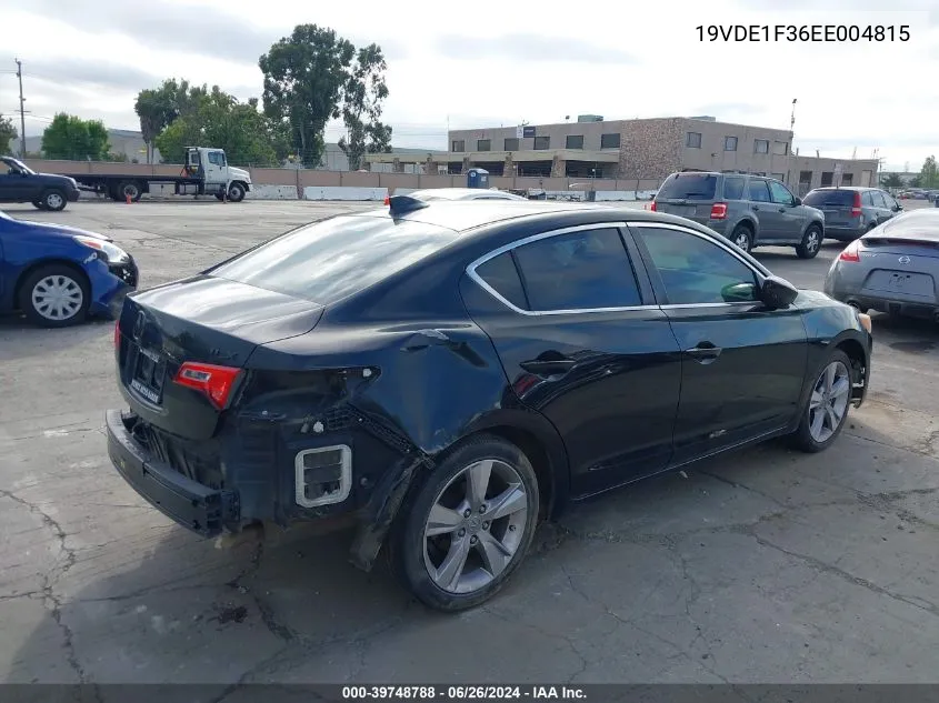 19VDE1F36EE004815 2014 Acura Ilx 2.0L