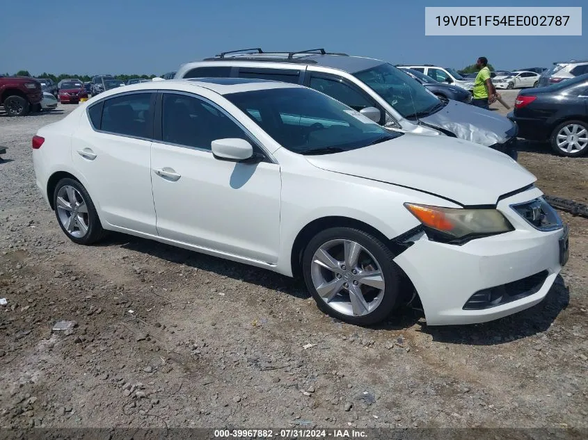 2014 Acura Ilx 2.0L VIN: 19VDE1F54EE002787 Lot: 39967882