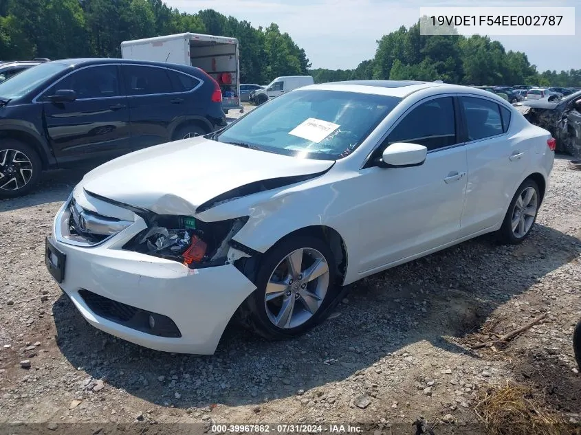 2014 Acura Ilx 2.0L VIN: 19VDE1F54EE002787 Lot: 39967882