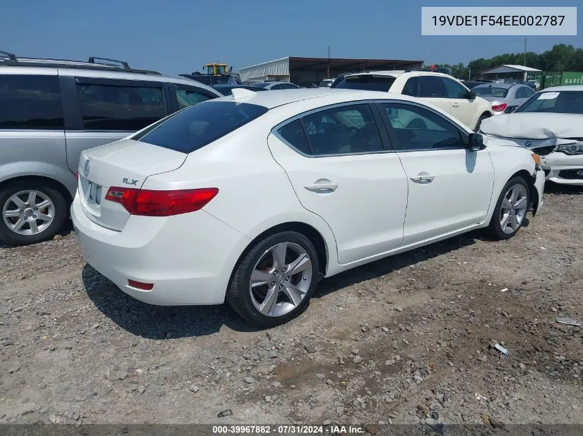 2014 Acura Ilx 2.0L VIN: 19VDE1F54EE002787 Lot: 39967882