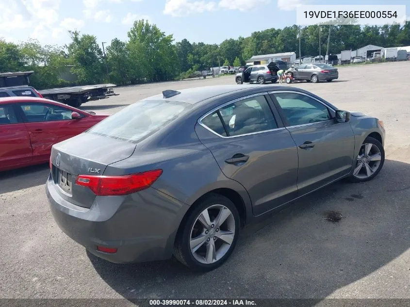 19VDE1F36EE000554 2014 Acura Ilx 2.0L