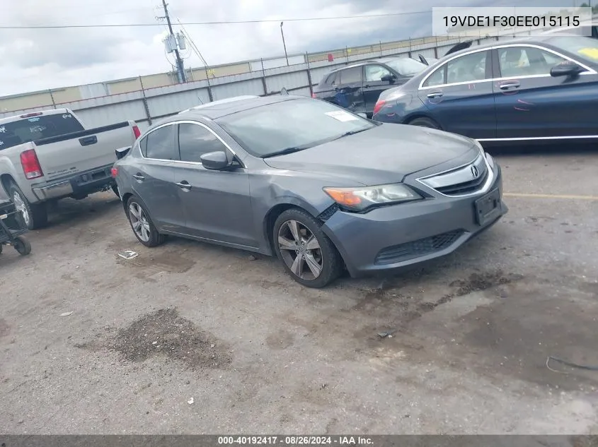 19VDE1F30EE015115 2014 Acura Ilx 2.0L