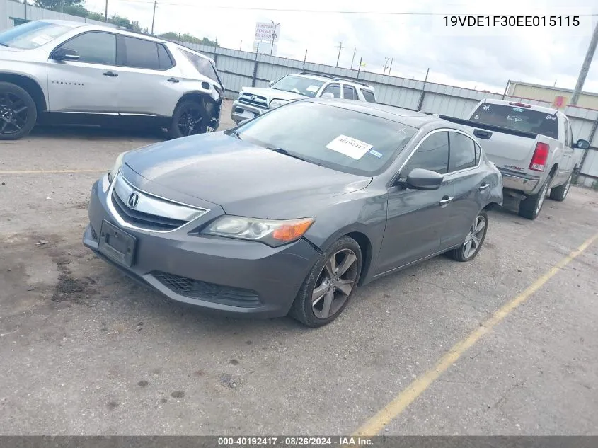 2014 Acura Ilx 2.0L VIN: 19VDE1F30EE015115 Lot: 40192417