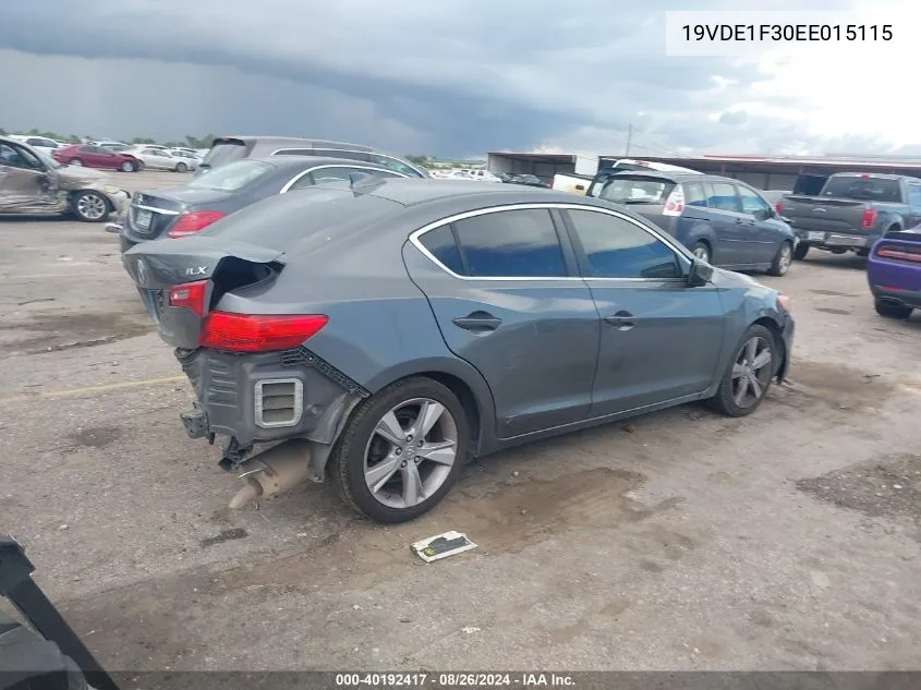 19VDE1F30EE015115 2014 Acura Ilx 2.0L