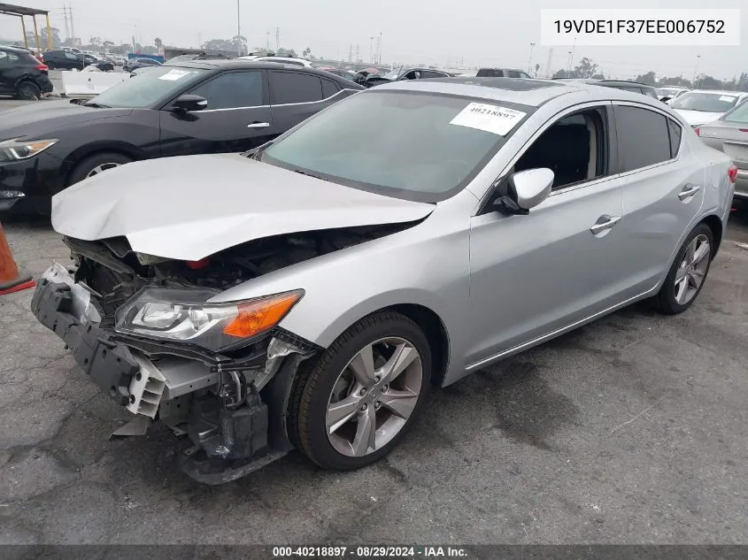 2014 Acura Ilx 2.0L VIN: 19VDE1F37EE006752 Lot: 40218897