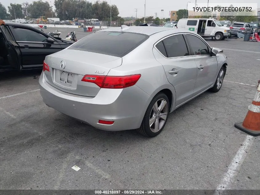 2014 Acura Ilx 2.0L VIN: 19VDE1F37EE006752 Lot: 40218897