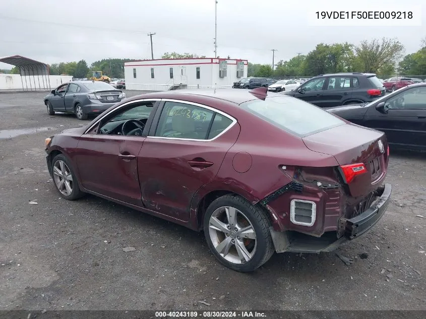 2014 Acura Ilx 2.0L VIN: 19VDE1F50EE009218 Lot: 40243189