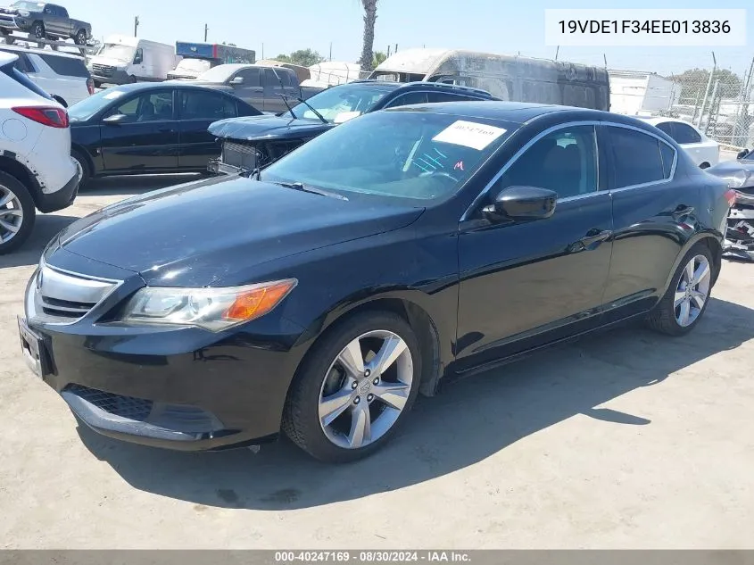 2014 Acura Ilx 2.0L VIN: 19VDE1F34EE013836 Lot: 40247169