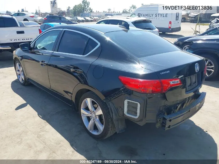 19VDE1F34EE013836 2014 Acura Ilx 2.0L