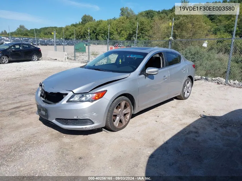 2014 Acura Ilx 2.0L VIN: 19VDE1F30EE003580 Lot: 40256165