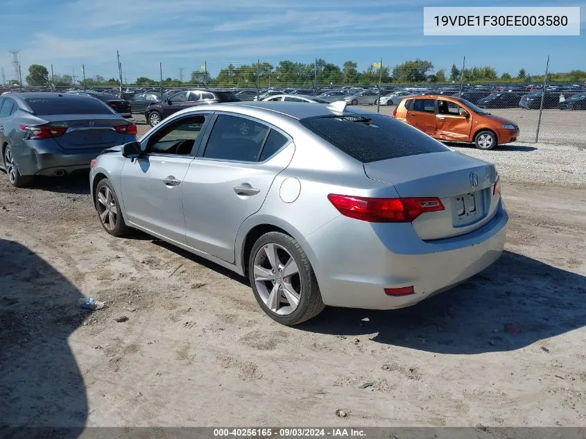 2014 Acura Ilx 2.0L VIN: 19VDE1F30EE003580 Lot: 40256165