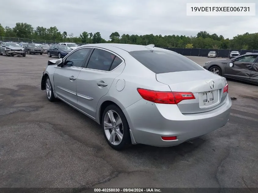 2014 Acura Ilx 20 VIN: 19VDE1F3XEE006731 Lot: 40258030