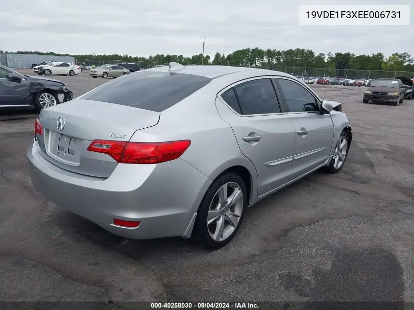 2014 Acura Ilx 20 VIN: 19VDE1F3XEE006731 Lot: 40258030