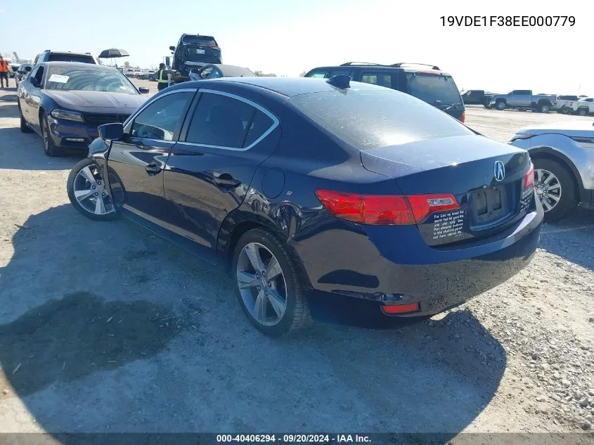 2014 Acura Ilx 2.0L VIN: 19VDE1F38EE000779 Lot: 40406294