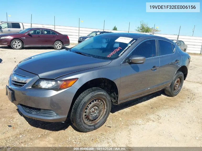 2014 Acura Ilx 2.0L VIN: 19VDE1F32EE006156 Lot: 40490369