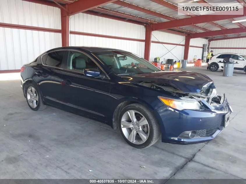 2014 Acura Ilx 2.0L VIN: 19VDE1F51EE009115 Lot: 40537835