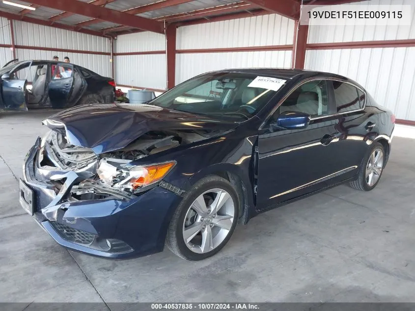 2014 Acura Ilx 2.0L VIN: 19VDE1F51EE009115 Lot: 40537835