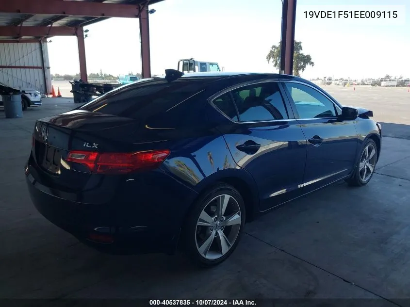 2014 Acura Ilx 2.0L VIN: 19VDE1F51EE009115 Lot: 40537835