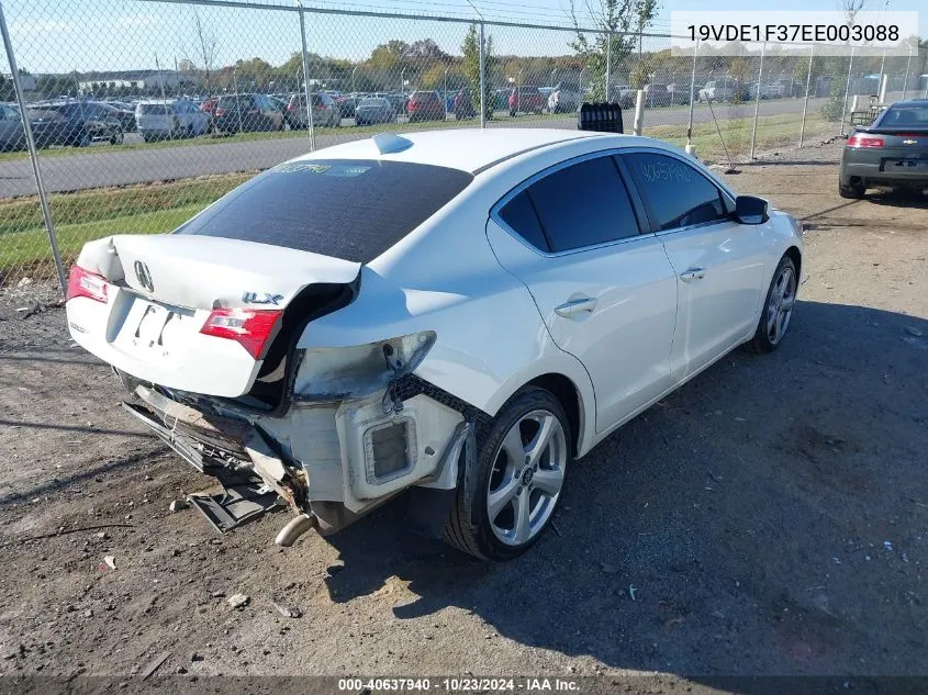 2014 Acura Ilx 2.0L VIN: 19VDE1F37EE003088 Lot: 40637940