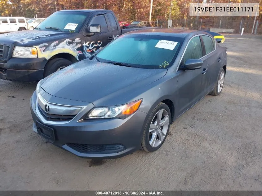 2014 Acura Ilx 2.0L VIN: 19VDE1F31EE011171 Lot: 40712013