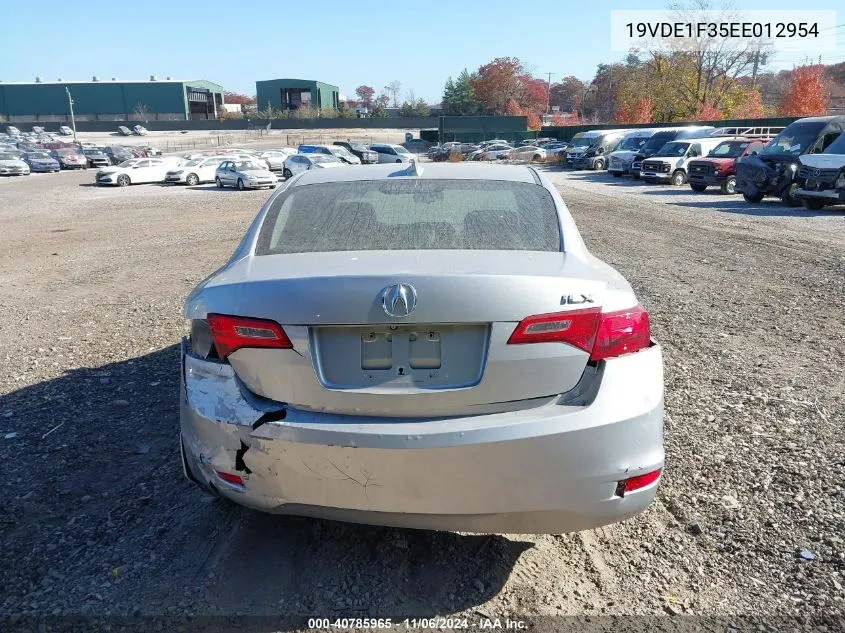 2014 Acura Ilx 2.0L VIN: 19VDE1F35EE012954 Lot: 40785965