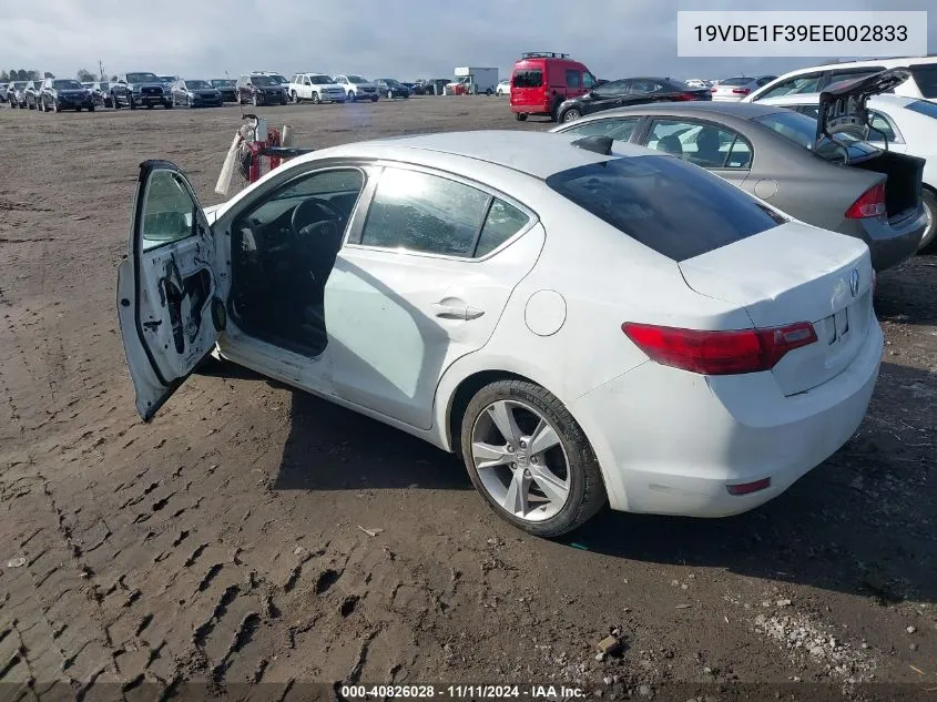 19VDE1F39EE002833 2014 Acura Ilx 2.0L