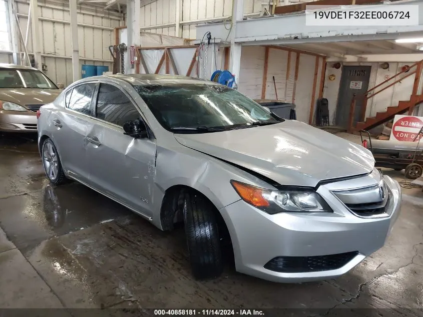 2014 Acura Ilx 2.0L VIN: 19VDE1F32EE006724 Lot: 40858181