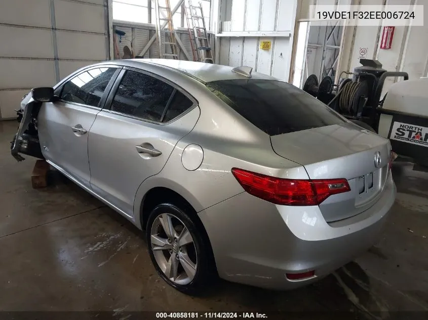 2014 Acura Ilx 2.0L VIN: 19VDE1F32EE006724 Lot: 40858181