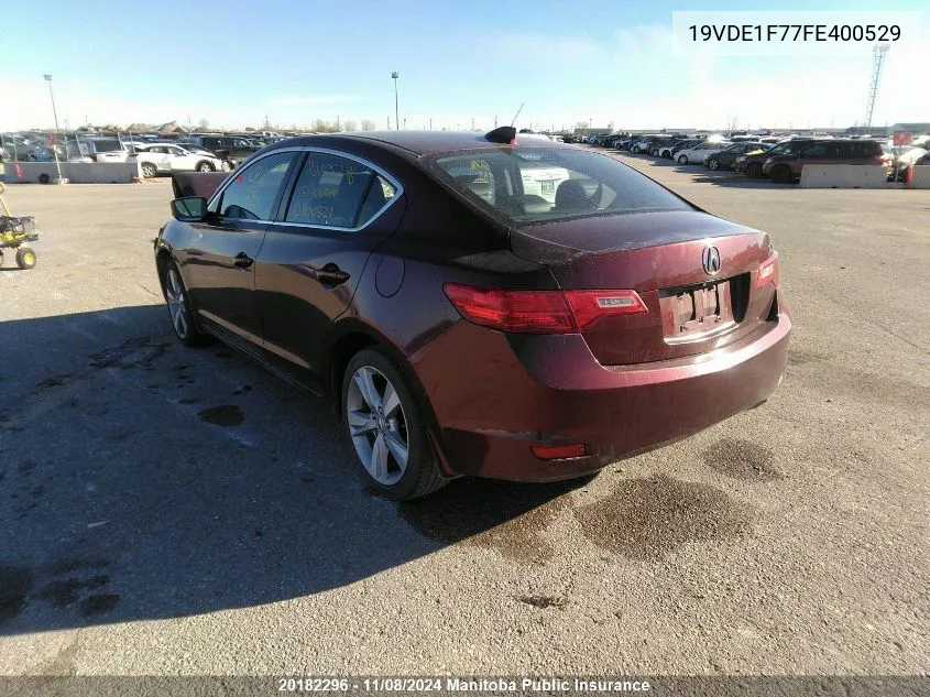 2015 Acura Ilx VIN: 19VDE1F77FE400529 Lot: 20182296