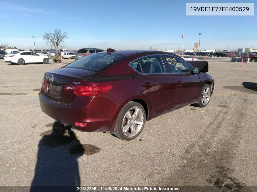 2015 Acura Ilx VIN: 19VDE1F77FE400529 Lot: 20182296