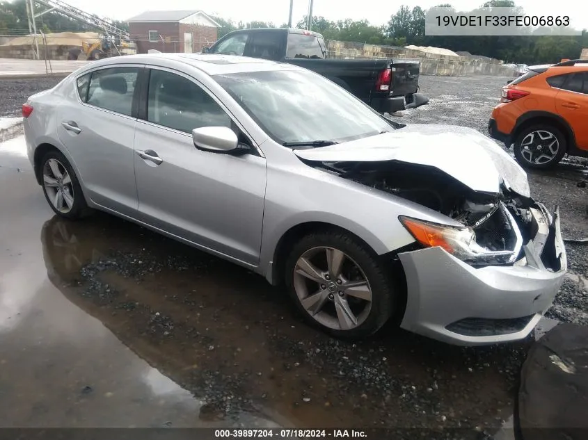 2015 Acura Ilx 2.0L VIN: 19VDE1F33FE006863 Lot: 39897204