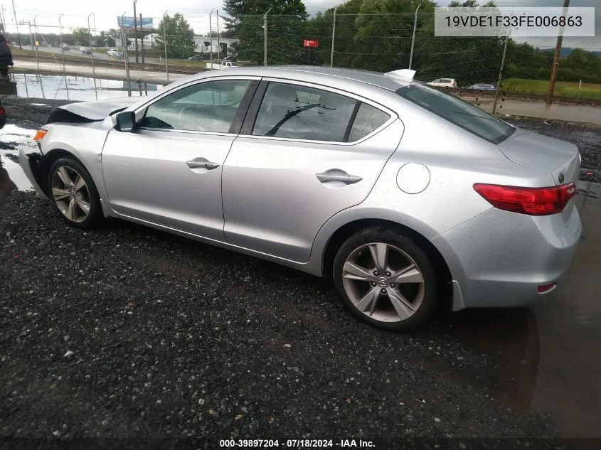 2015 Acura Ilx 2.0L VIN: 19VDE1F33FE006863 Lot: 39897204