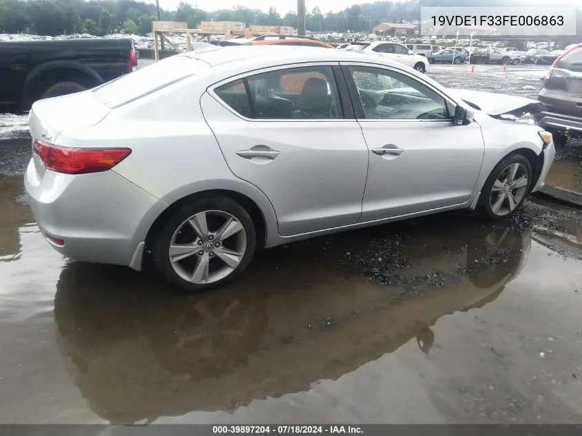 2015 Acura Ilx 2.0L VIN: 19VDE1F33FE006863 Lot: 39897204