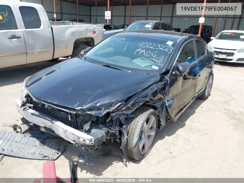 19VDE1F79FE004067 2015 Acura Ilx 2.0L