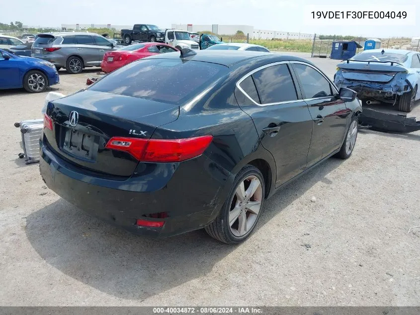 2015 Acura Ilx 2.0L VIN: 19VDE1F30FE004049 Lot: 40034872