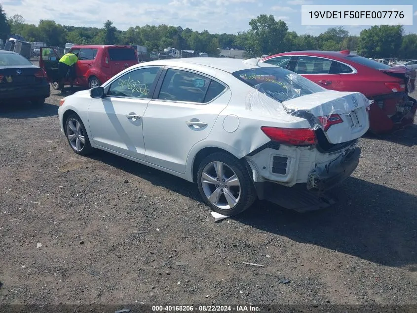 2015 Acura Ilx 2.0L VIN: 19VDE1F50FE007776 Lot: 40168206